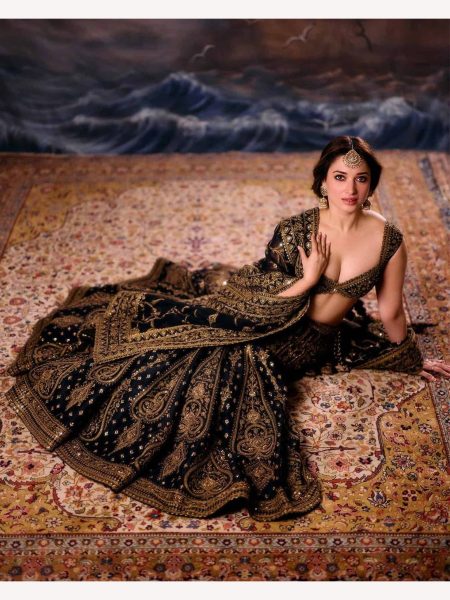 Tamannah Bhatia Jalpari Silk Lehenga Choli  Bollywood Lehenga Choli