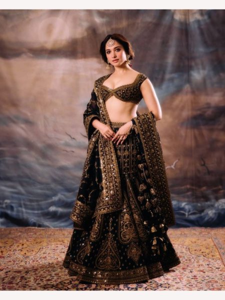 Tamannah Bhatia Jalpari Silk Lehenga Choli  Bollywood Lehenga Choli