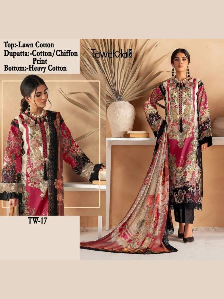 Tawakkal Fab Lawn Cotton Salwar Suits  Cotton Salwar Kameez Wholesale