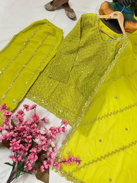 Fully Stitched Partywear Georgette Suit Collection for Resellers     Online Garment Supplier India Ready To Wear Collection