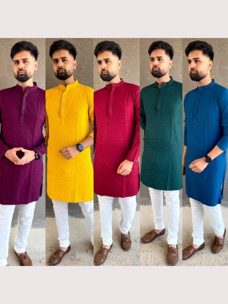 Traditional Chikan Work Kurta Pajama For All Beautiful Occasions Kurta Pajama Wholesale