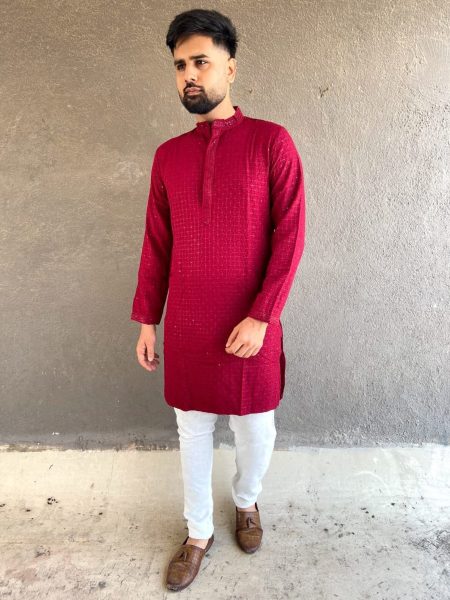 Traditional Chikan Work Kurta Pajama For All Beautiful Occasions Kurta Pajama Wholesale