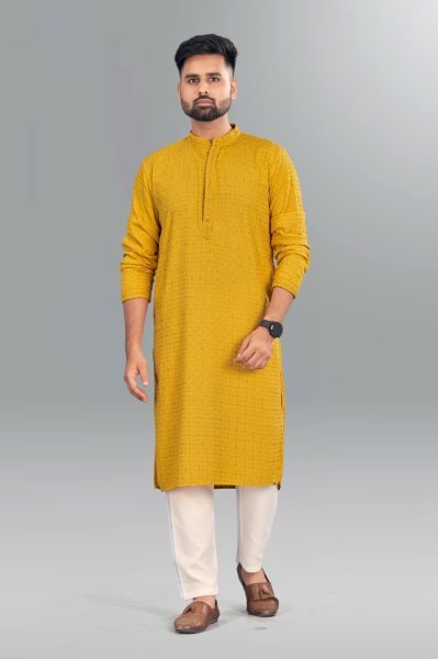 Traditional chikan work Mens kurta pant  Kurta Pajama Wholesale