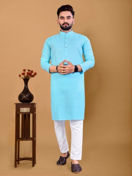 Traditional Indian Wear in Long Kurta pant Kurta Pajama Wholesale