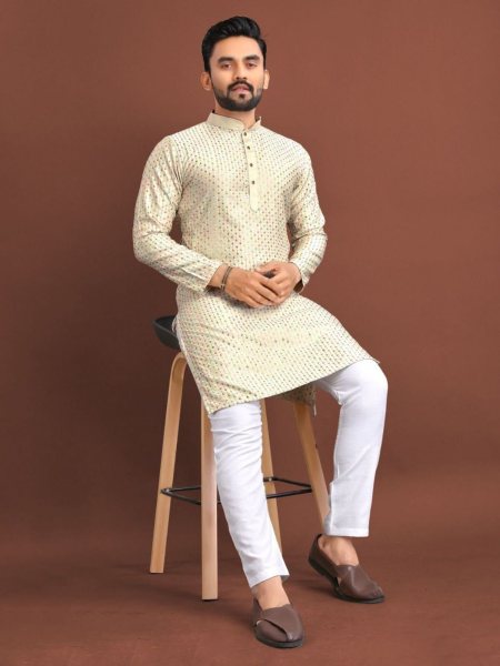 Traditional Indian Wear Silk Mens Kurta Pajama Collection  Kurta Pajama Wholesale