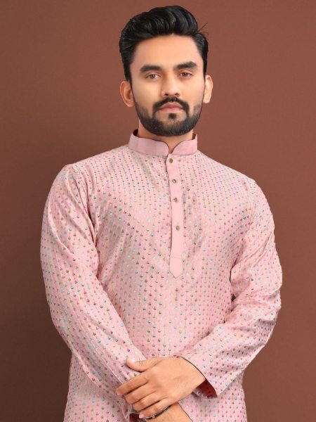 Traditional Indian Wear Silk Mens Kurta Pajama Collection  Kurta Pajama Wholesale