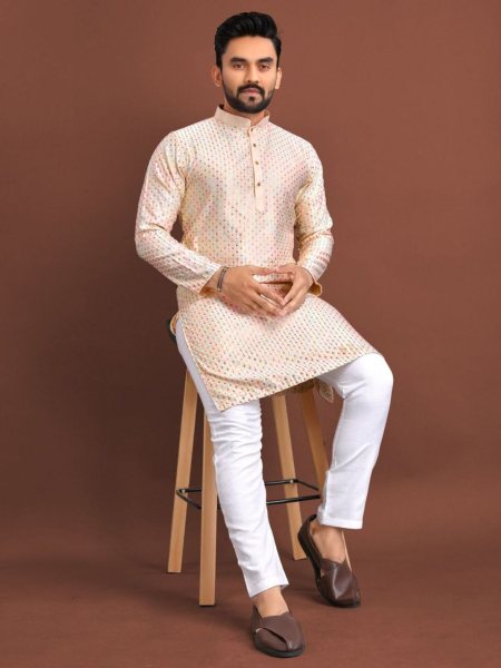 Traditional Indian Wear Silk Mens Kurta Pajama Collection  Kurta Pajama Wholesale