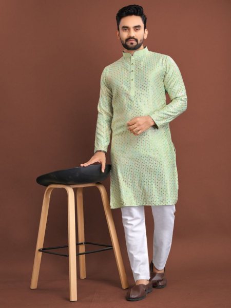 Traditional Indian Wear Silk Mens Kurta Pajama Collection  Kurta Pajama Wholesale