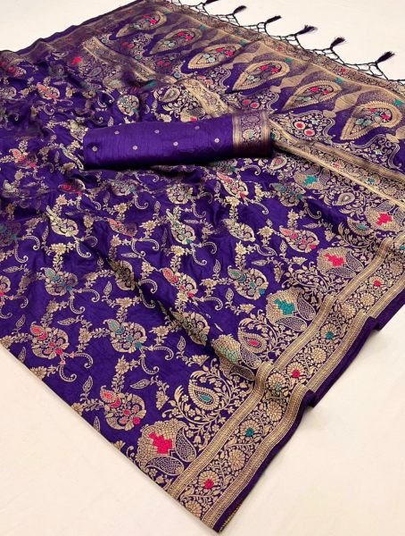 Traditional Pure Dolla Silk Weaving Saree  Silk Sarees Wholesale