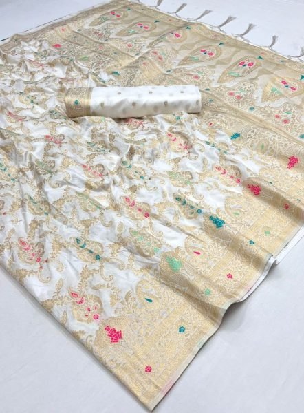 Traditional Pure Dolla Silk Weaving Saree  Silk Sarees Wholesale