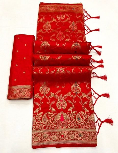 Traditional Pure Dolla Silk Weaving Saree  Silk Sarees Wholesale