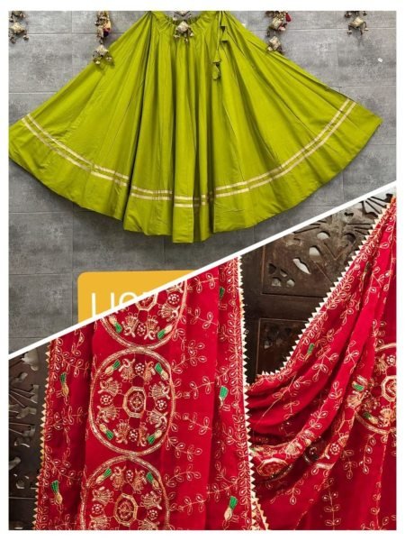 Traditional Rayon Chaniya Choli for Garba Ready to Wear with Elegant Dupatta  Lehenga