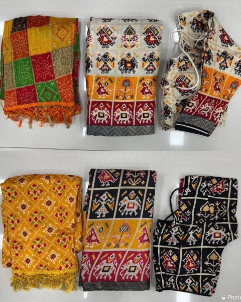 Traditional Wear Heavy Cotton Satin Printed Lehenga Choli Navratri Lehnega Choli