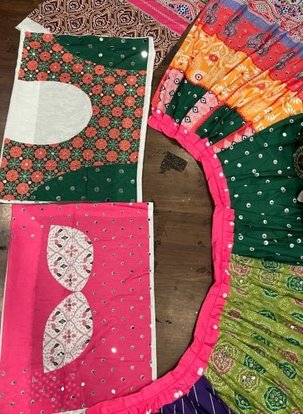 Traditional Wear Muslin Silk Chaniya Choli For Navratri  Navratri Lehnega Choli
