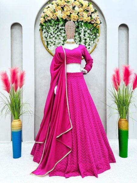 Tranding Sequence Fox Georgette Lehenga Choli  Designer Lehenga Choli