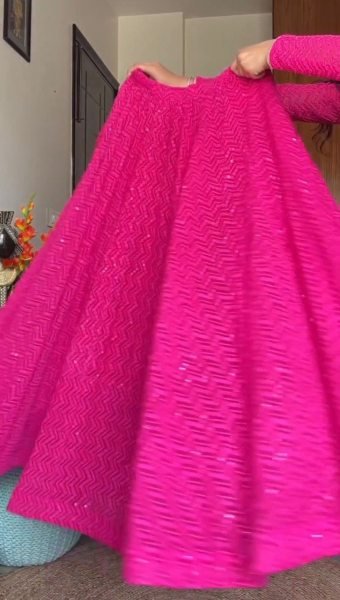 Tranding Sequence Fox Georgette Lehenga Choli  Designer Lehenga Choli