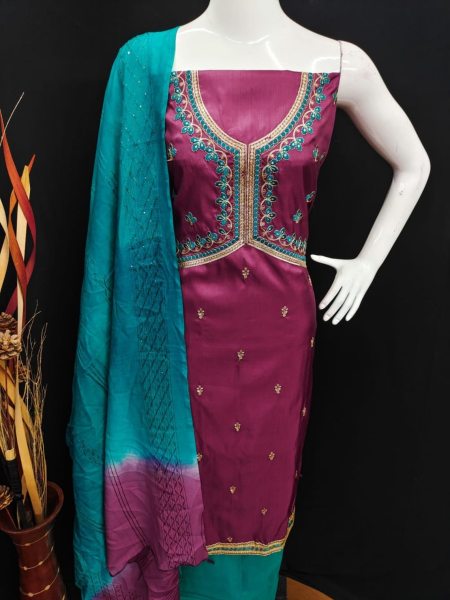 Trending Aaliya Cut Dress Material For Women  Color Set Matching Dress Material Wholesale