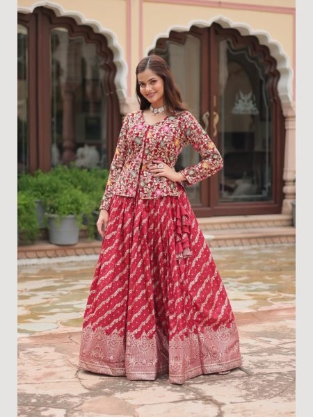 Trending Fashionable Viscose Lehenga With Sequins Embroidered work  Designer Lehenga Choli