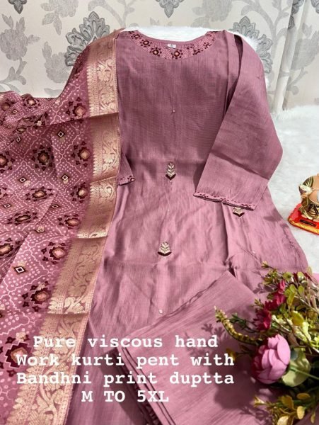 Trending Women 3 Piece Kurti Set Summer Collection 3 Piece Kurti Set