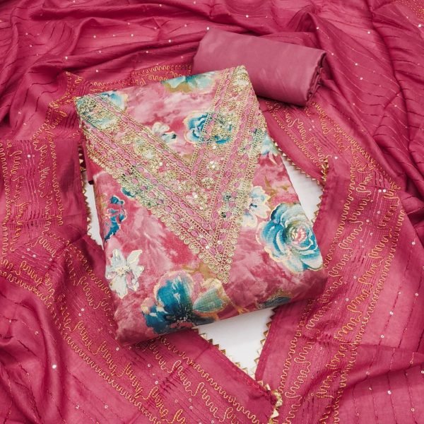 Trendy Colletion Salwar Suits   Dress Materials Full Set Dress Material