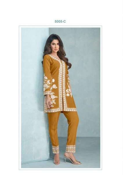 Vamika Veera Gold Presenting Exclusive Super Hit Cod Set CO ORD Sets