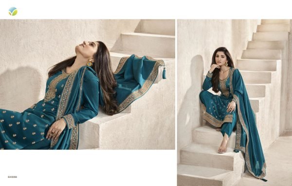 Vinay Kaseesh Aanchal Exclusive Designer Salwar Suits Designer Plazzo Salwar Suits Wholesale
