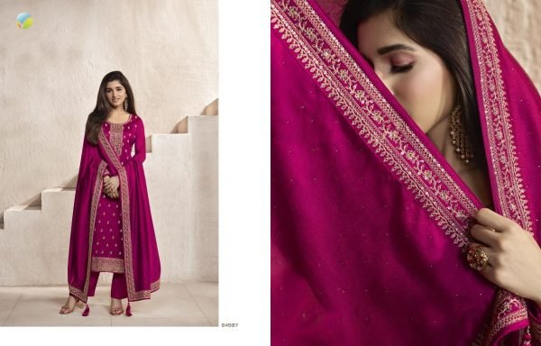 Vinay Kaseesh Aanchal Exclusive Designer Salwar Suits Designer Plazzo Salwar Suits Wholesale