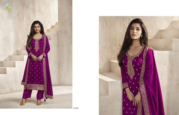 Vinay Kaseesh Aanchal Exclusive Designer Salwar Suits Designer Plazzo Salwar Suits Wholesale