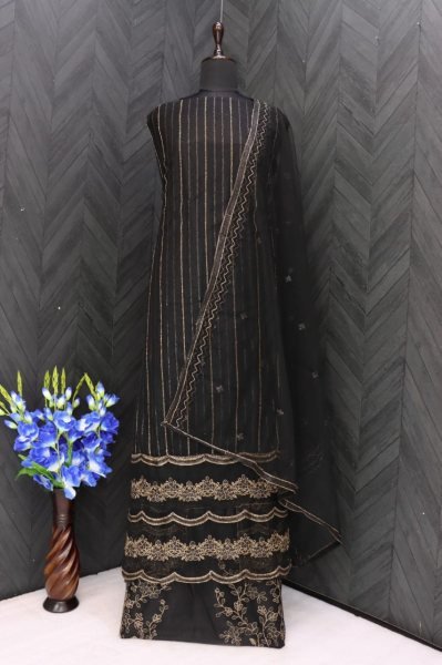 Vipul 5143  Heavy Butterfly Net with Embroidery Codding Work Suit Churidar Salwar Suits Wholesale