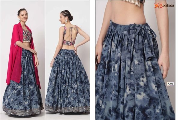 VOL  13 New Exclusive Semi Stitched Lehenga Choli with Dupatta Collection Designer Lehenga Choli