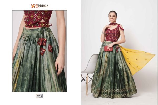 VOL  13 New Exclusive Semi Stitched Lehenga Choli with Dupatta Collection Designer Lehenga Choli