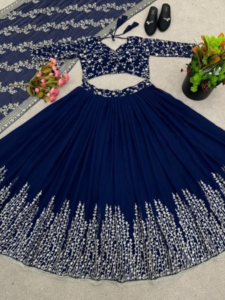 Wedding Collection Fox Georgette Lehenga Choli  Designer Lehenga Choli