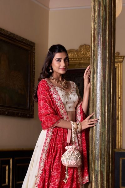 Wedding Collection Vichitra Silk Lehenga and Embroidered Blouse Best Seller Bridal Lehenga Set With Cotton Dupatta Designer Lehenga Choli