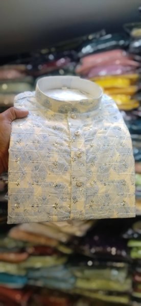 Wedding Festive Wear Kurta Pajama Set Fully Stitched Designer Outfit with Colors Available at Affordable Wholesale Rates from Surat Kurta Pajama Wholesale