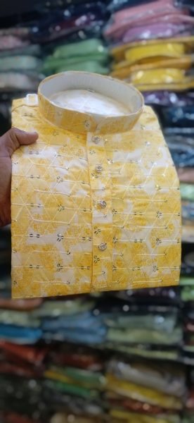 Wedding Festive Wear Kurta Pajama Set Fully Stitched Designer Outfit with Colors Available at Affordable Wholesale Rates from Surat Kurta Pajama Wholesale