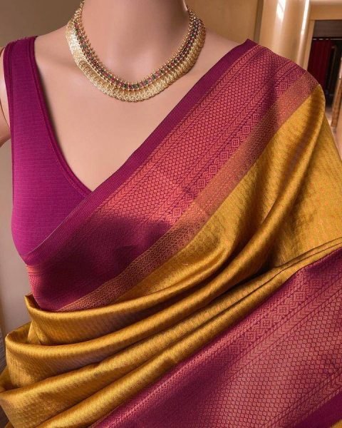 Wedding-Ready Organic Lichi Silk Sarees for Brides and Guests at wholesale rates South Indian Saree 