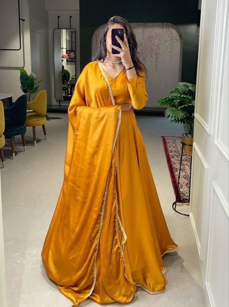 Wedding Season Green Rangoli Silk Lehenga Choli  Designer Lehenga Choli