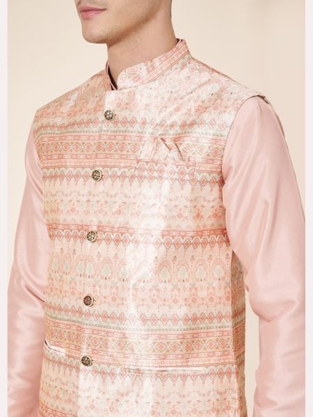 Wedding Special  Heavy Jequard in New Designe Mens Kurta Pajama With Koti  Kurta Pajama Wholesale