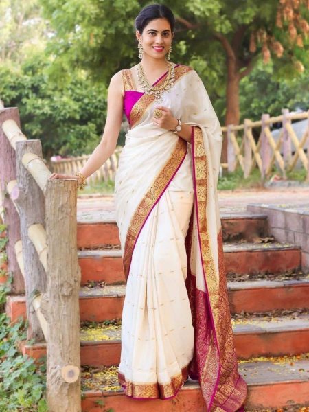 Wedding Wear Banarasi Silk Saree Sarees 