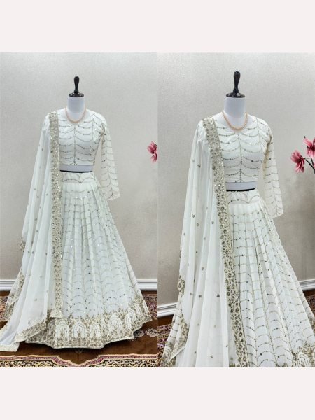 Wedding Wear Heavy Fox Georgette Lehenga Choli  Designer Lehenga Choli