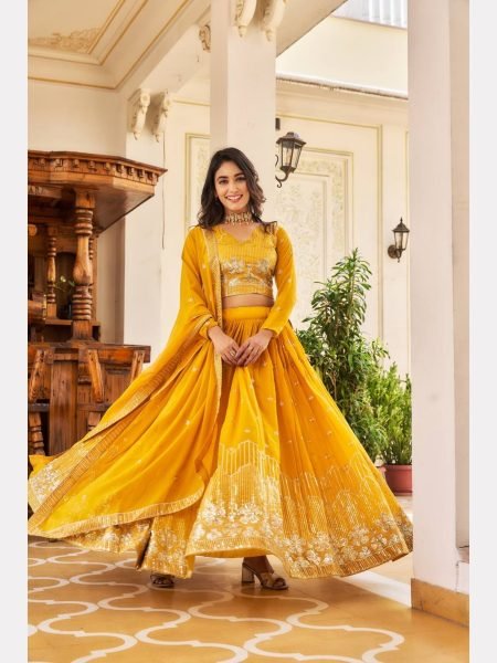 Wedding Wear Heavy Fox Georgette Lehenga Choli  Designer Lehenga Choli