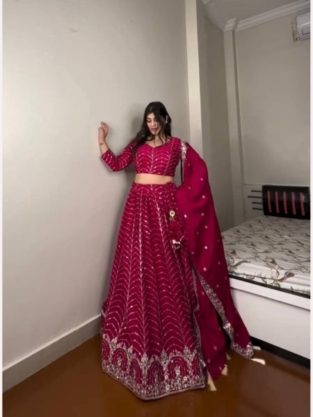 Wedding Wear Heavy Fox Georgette Lehenga Choli  Designer Lehenga Choli