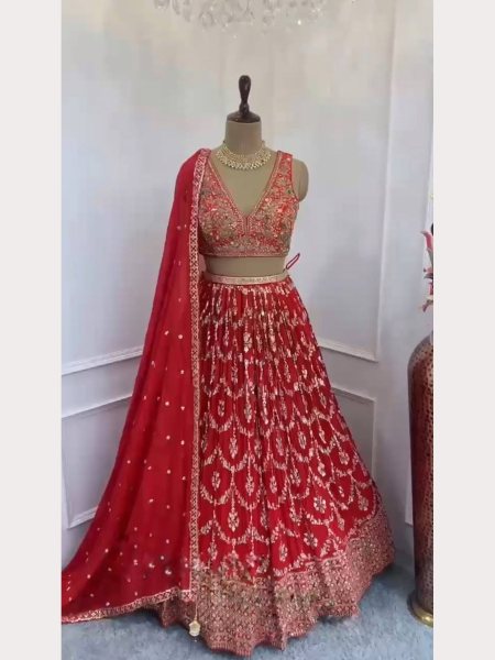 Wedding Wear Heavy Sequence Embroidered Work Lehenga Choli Collection  Designer Lehenga Choli