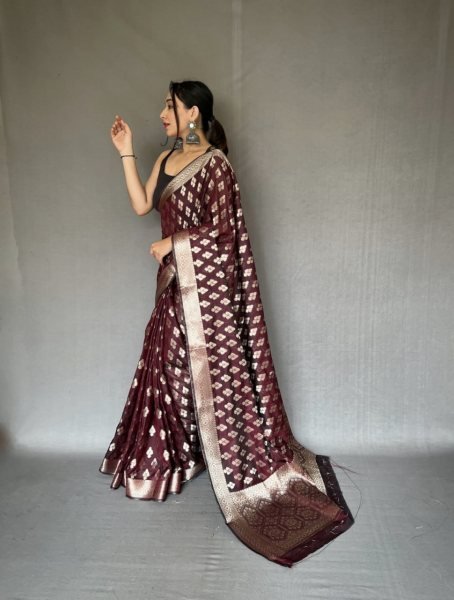Wedding Wear Pure Tabby Silk Saree  Silk Sarees Wholesale