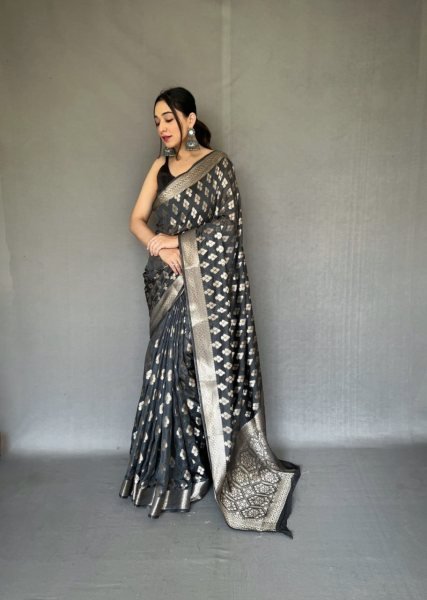 Wedding Wear Pure Tabby Silk Saree  Silk Sarees Wholesale