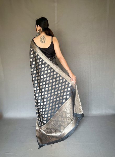 Wedding Wear Pure Tabby Silk Saree  Silk Sarees Wholesale