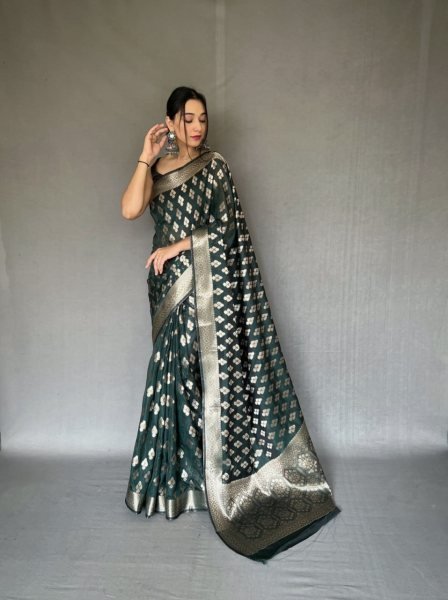 Wedding Wear Pure Tabby Silk Saree  Silk Sarees Wholesale