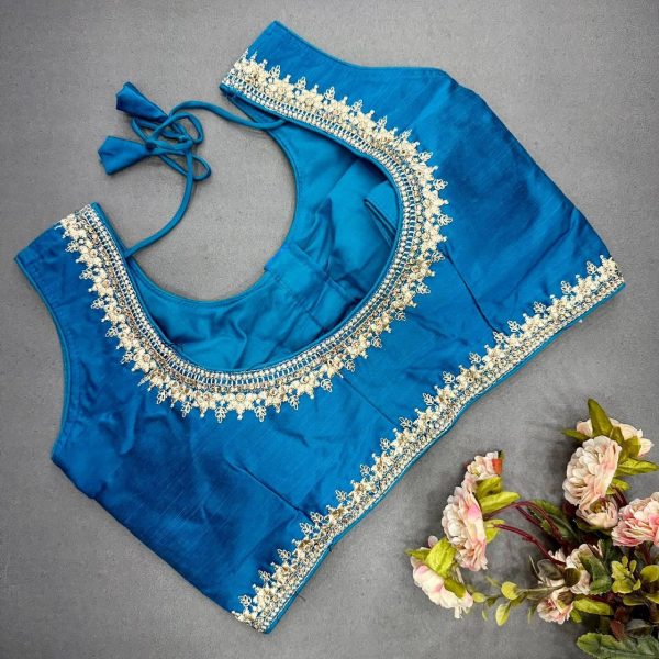 Wedding Wear Silk Readymade Blouse Blouse Collection