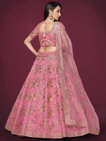 Wholesale Bridal Lehenga Choli in Surat Neon Slub Silk with Zari   Sequins Work New Arrival Designs Designer Lehenga Choli