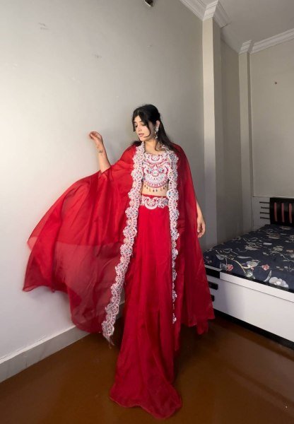 Wholesale Georgette Ensemble Set 3 Piece Designer Wear with Sequins   Diamond Work Ready To Wear Collection